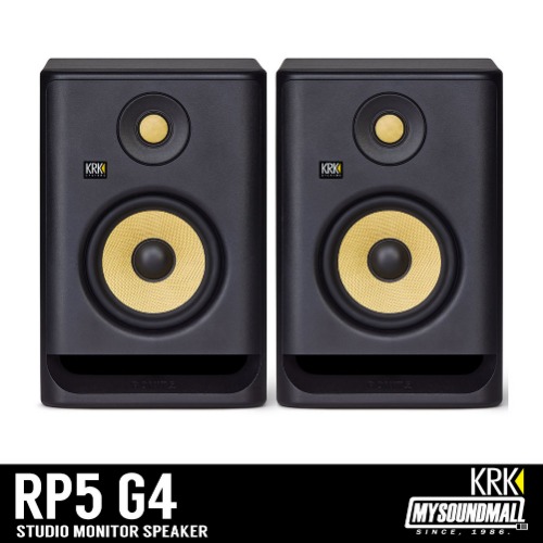 KRK - RP5 G4 (1조 Pair) KRK 5인치 모니터 스피커