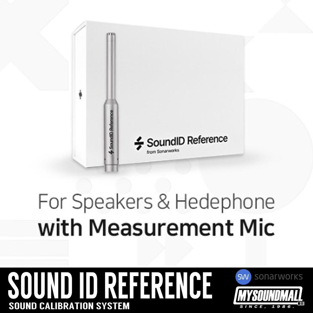 SONARWORKS - SoundID Reference for Speakers &amp; Headphones (마이크 포함) 소나웍스 측정용 마이크 노이즈 측정