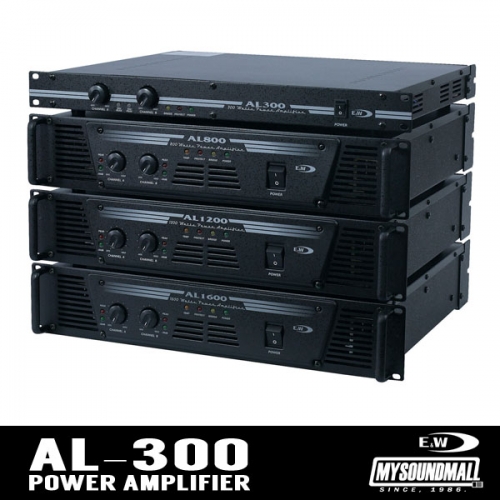E&amp;W - AL 300 ▷enw,이앤더블유,파워앰프,300w,삼백와트,렉형.