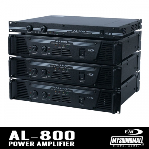 E&amp;W - AL 800 ▷enw,이앤더블유,파워앰프,800w,팔백와트,렉형.