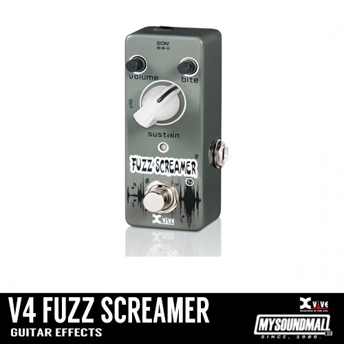 Xvive - V4 FUZZ SCREAMER 기타 이펙터