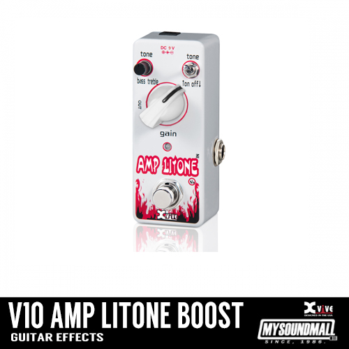 Xvive - V10 AMP LITONE Boost 기타 이펙터