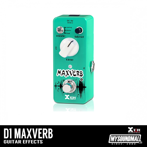 Xvive - D1 MAXVERB 기타 이펙터