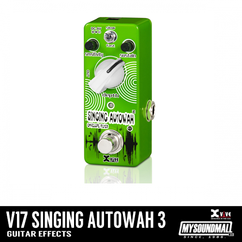 Xvive - V17 SINGING AUTOWAH 기타 이펙터