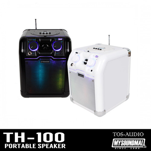 TOS AUDIO - TH100 헤드셋 벨트 타입 마이크 포터블 앰프 스피커