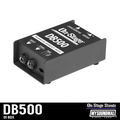 ON STAGE - DB500 Mono Passive Direct Box
