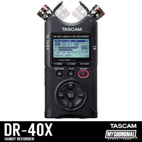 TASCAM - DR-40X 타스캠 핸드레코더