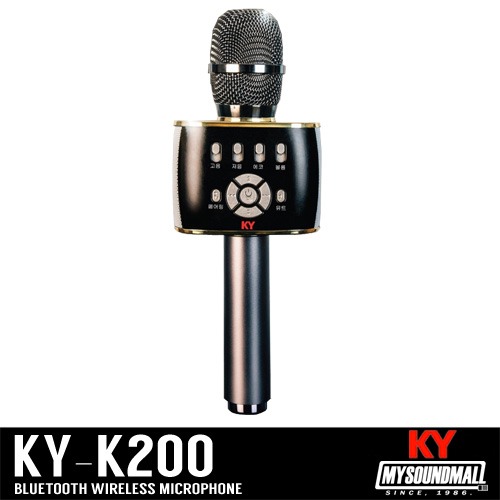KY -  KY-K200 금영 블루투스 노래방 마이크 (1년 이용권 증정) 스탠드 선택가능!!