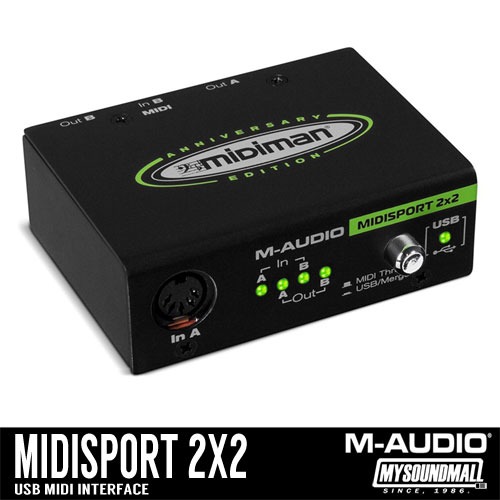 M-AUDIO -  MIDISPORT 2X2