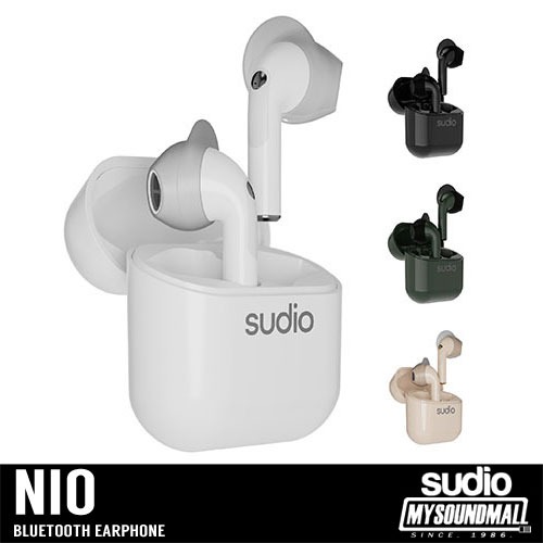 SUDIO - NIO 수디오 코드리스 블루투스 이어폰
