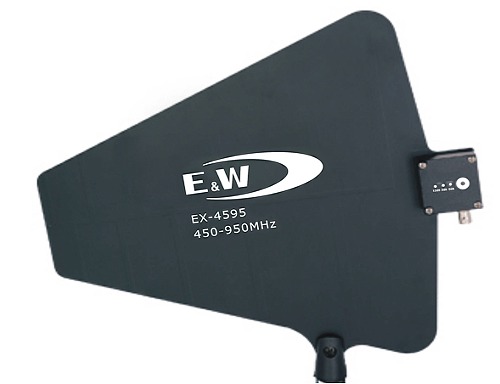 E&amp;W - EX-4595 무선마이크 광대역 안테나 (2EA) 450~950MHz